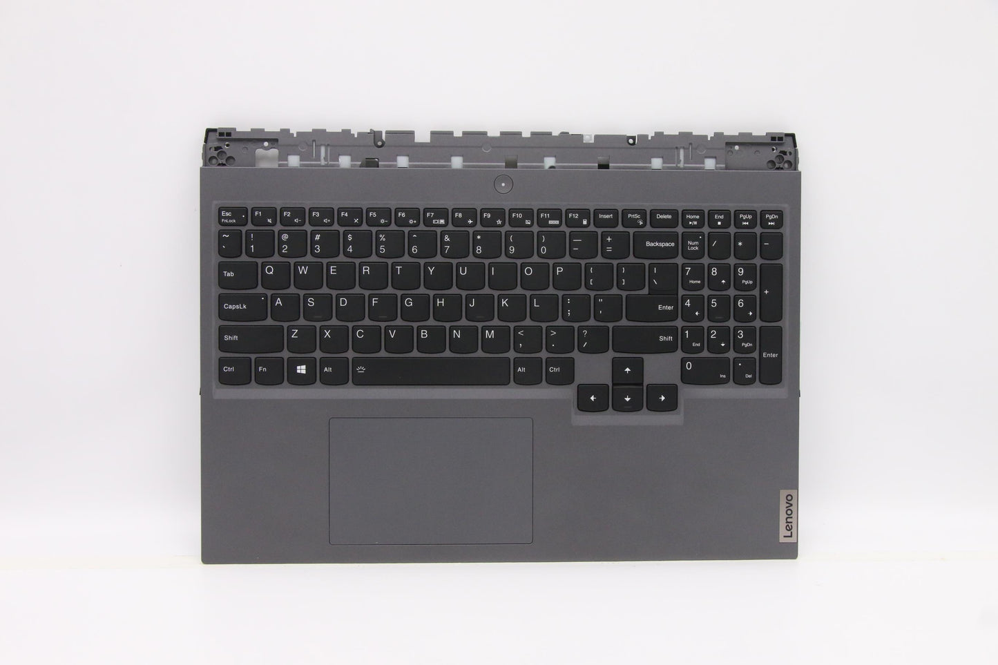 Lenovo C-Cover with Keyboard, USA English, Slate Grey, RGB Backlight - 5CB1D09625