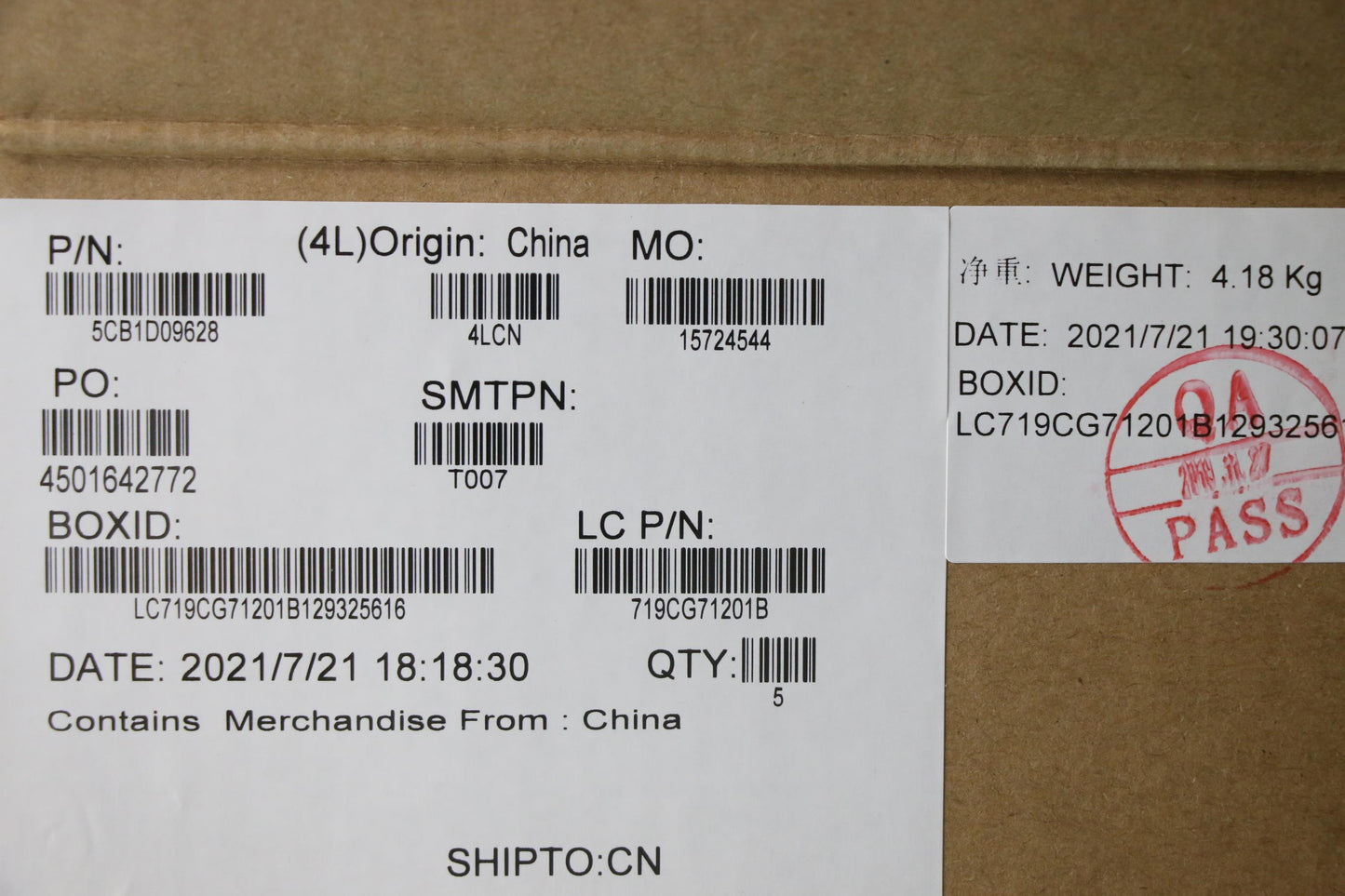 Lenovo Cover Upper Case Asm_Ger L82Jf - 5CB1D09628