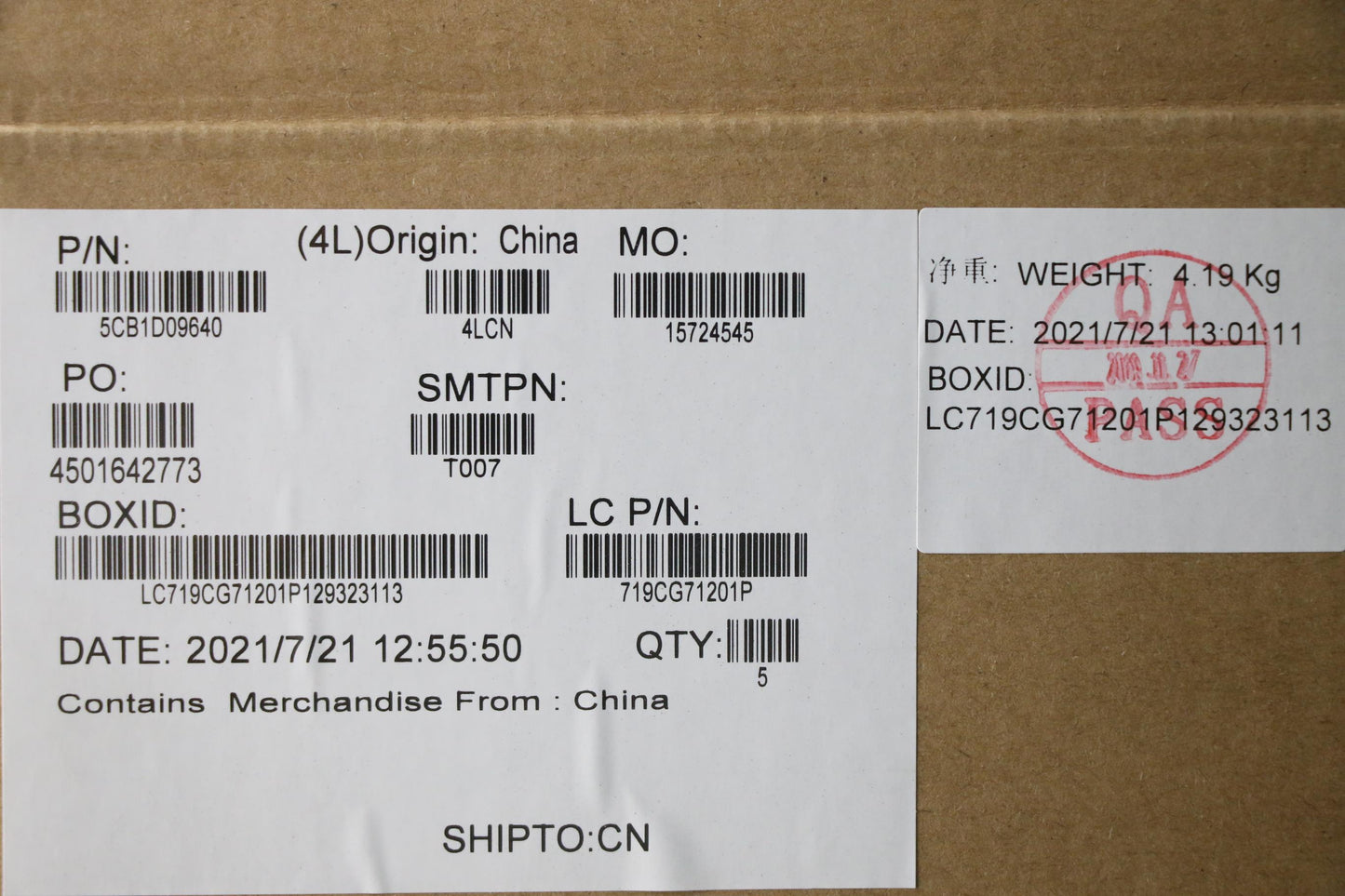 Lenovo Cover Upper Case Asm_Rus L82Jf - 5CB1D09640