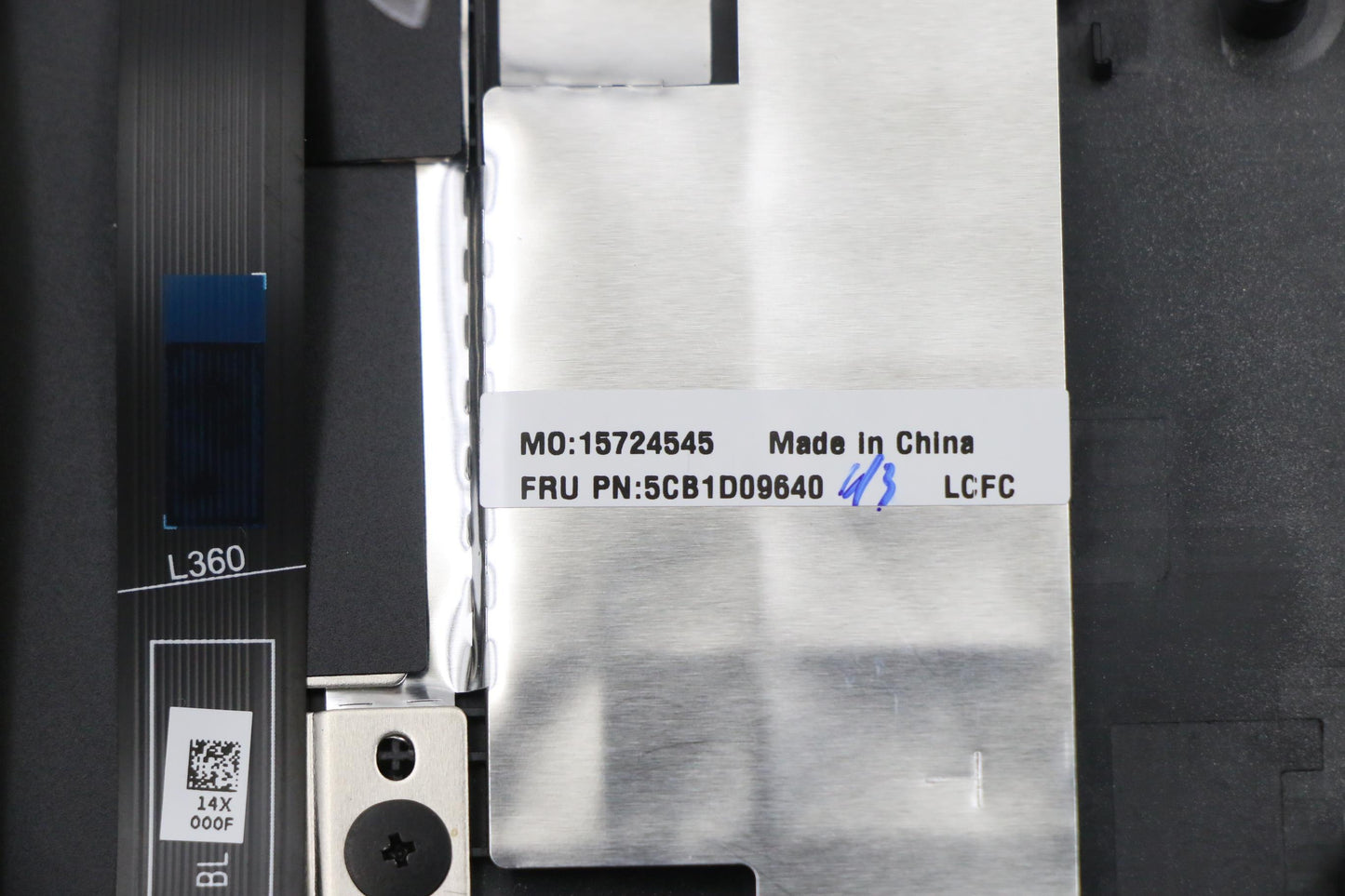 Lenovo Cover Upper Case Asm_Rus L82Jf - 5CB1D09640