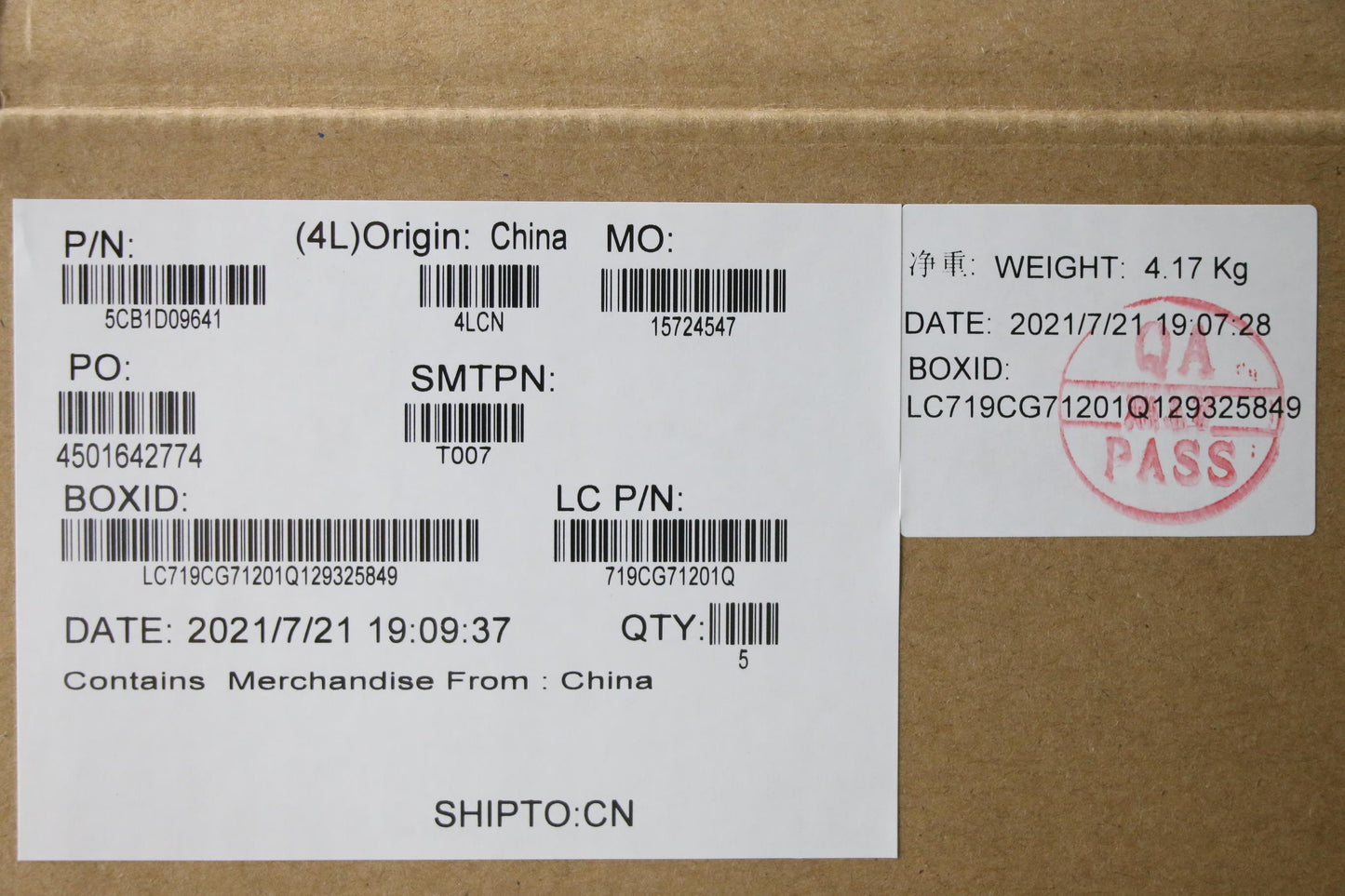 Lenovo Cover Upper Case Asm_Slv L82Jf - 5CB1D09641