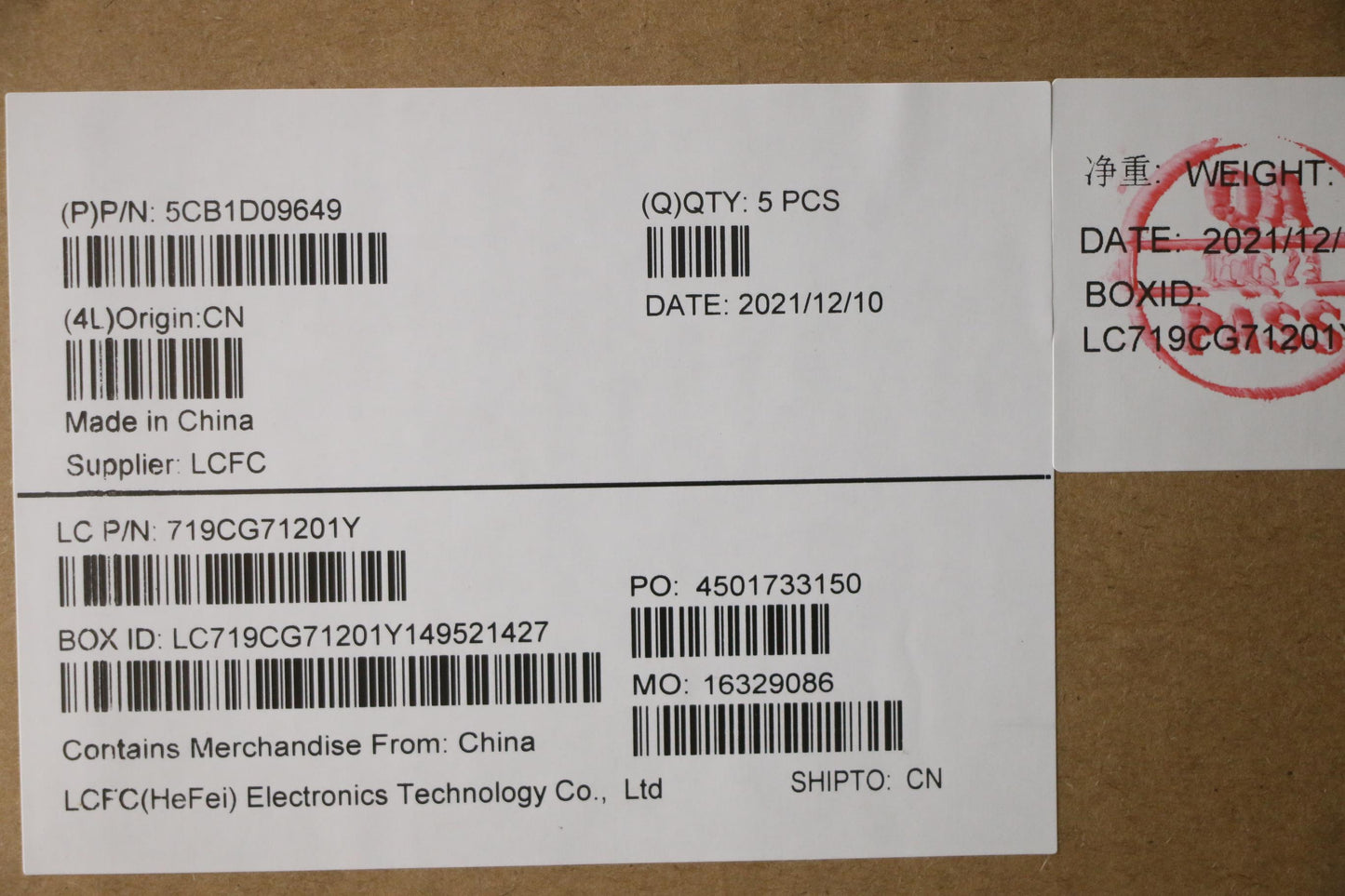 Lenovo Cover Upper Case Asm_Bel L82Jf - 5CB1D09649