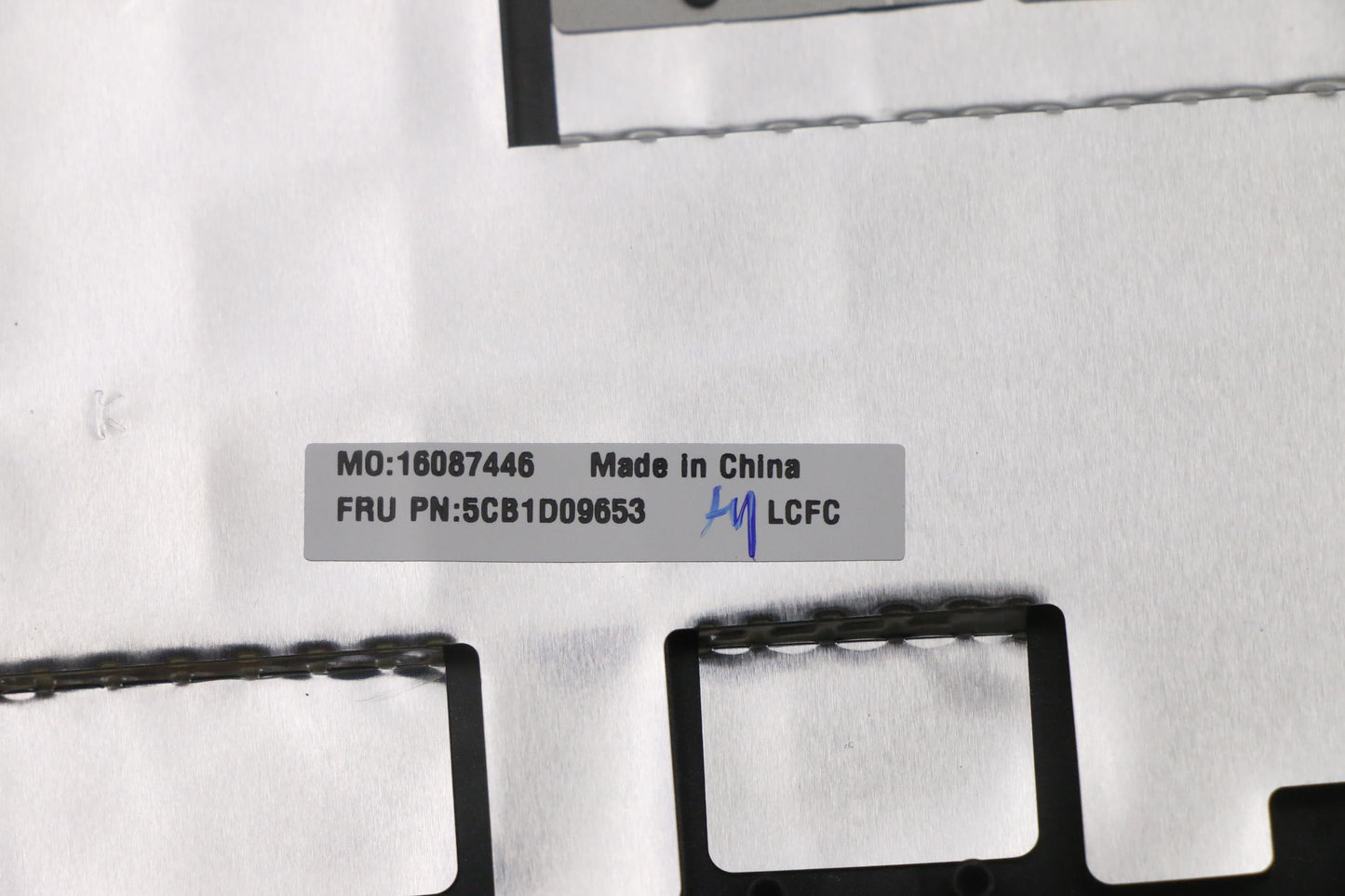 Lenovo Cover Upper Case Asm_Eng L82Jf - 5CB1D09653