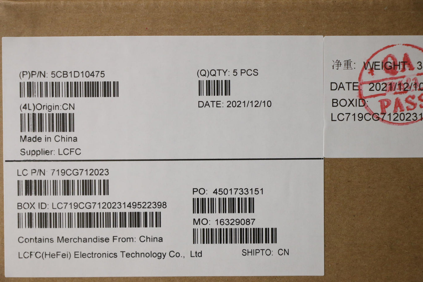 Lenovo Cover Uppercaseasm_Euroengl82J - 5CB1D10475