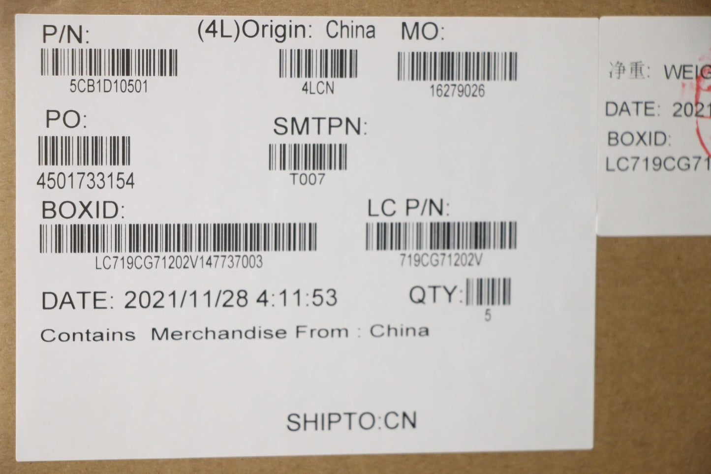 Lenovo Cover Upper Case Asm_Ara L82Jf - 5CB1D10501