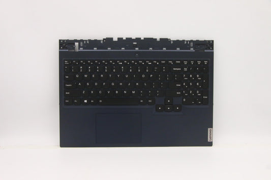 Lenovo C-Cover with Keyboard, USA English, Blue, RGB Backlight - 5CB1D10906