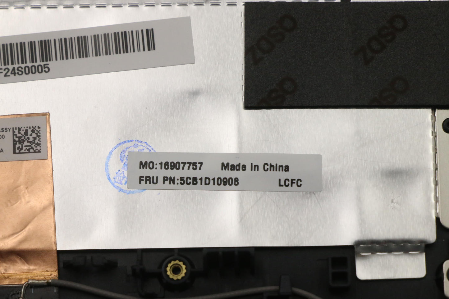Lenovo Cover Upper Case Asm_Fra/Ara L - 5CB1D10908