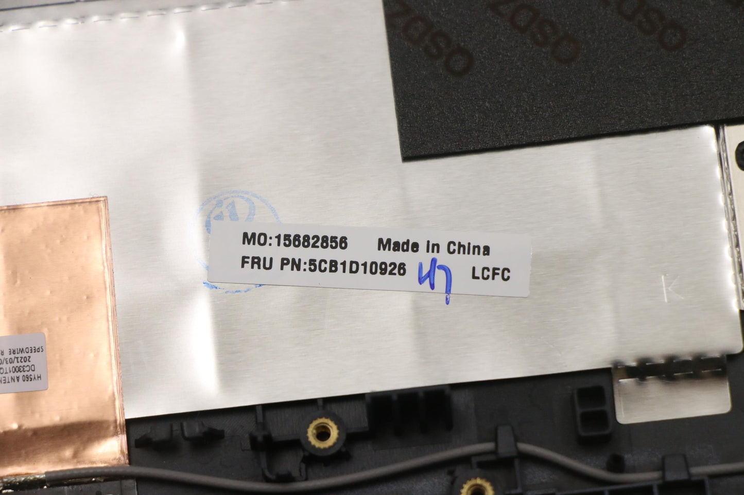 Lenovo Cover Upper Case Asm_Tc L82Jk - 5CB1D10926