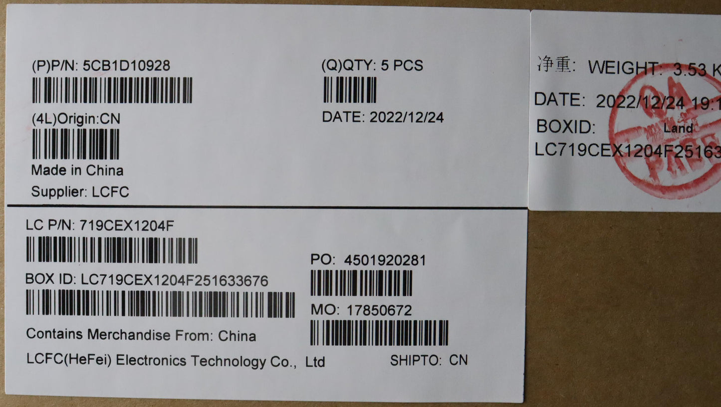 Lenovo Cover Upper Case Asm_Ukr L82Jk - 5CB1D10928
