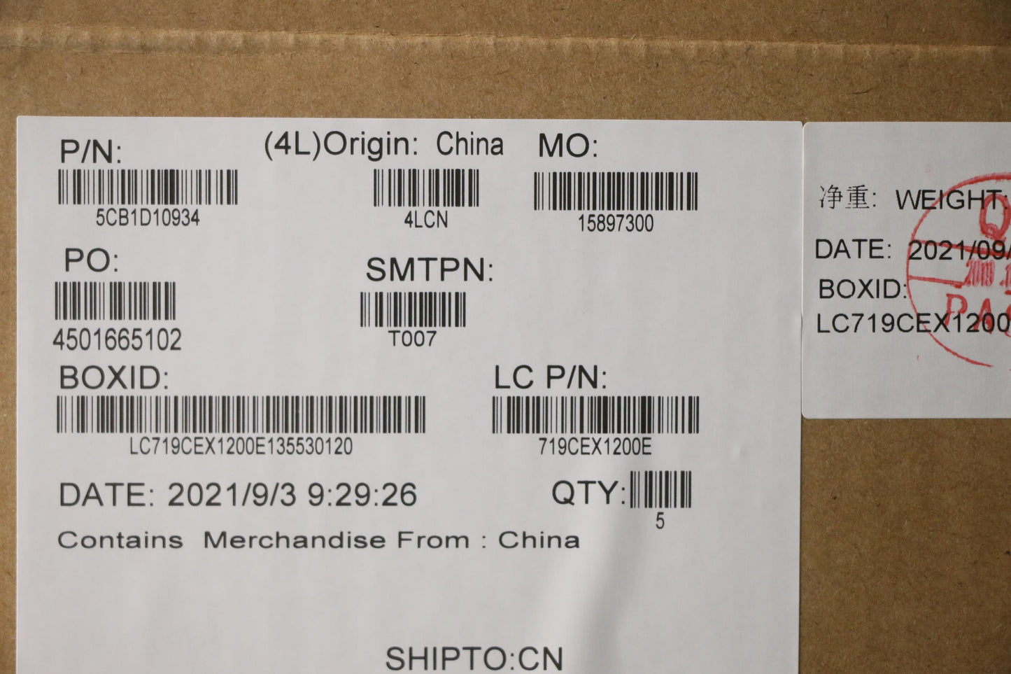 Lenovo Cover Upper Case Asm_Eng L82Jk - 5CB1D10934