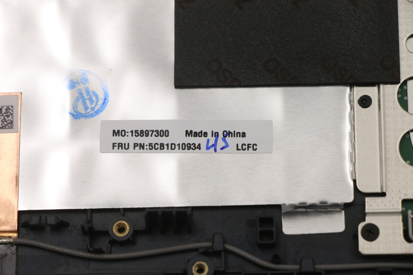 Lenovo Cover Upper Case Asm_Eng L82Jk - 5CB1D10934