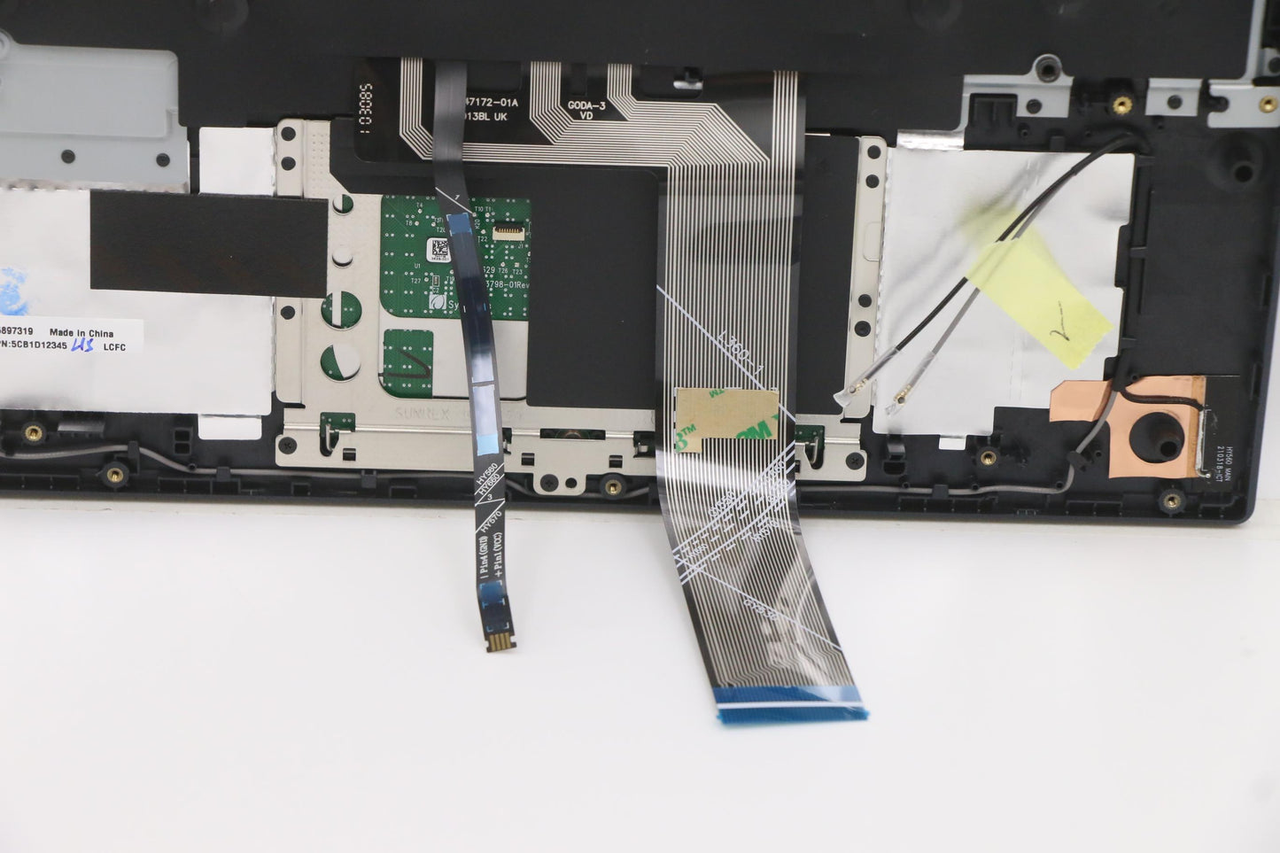 Lenovo Cover Upper Case Asm_Nordic L8 - 5CB1D12345