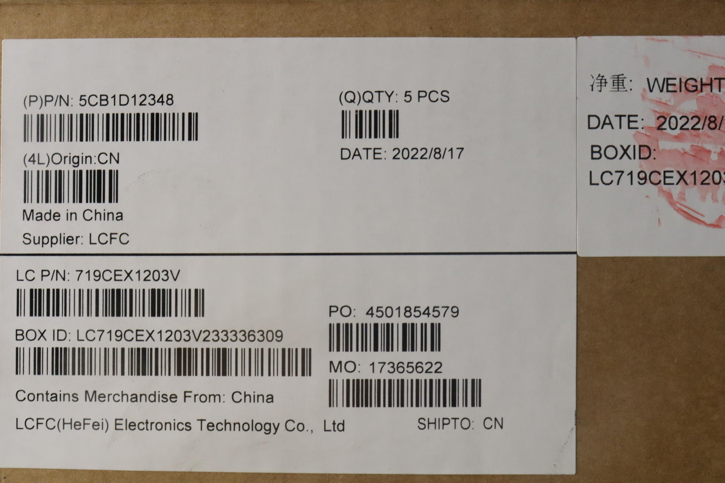 Lenovo Cover Upper Case Asm_Slv L82Jk - 5CB1D12348