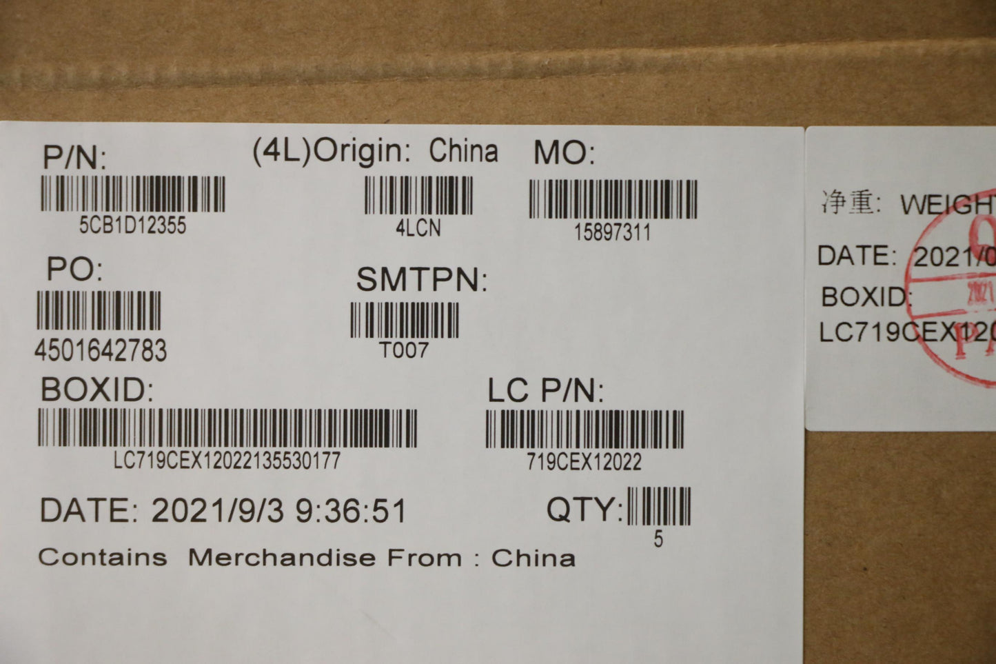 Lenovo Cover Upper Case Asm_Ara L82Jk - 5CB1D12355