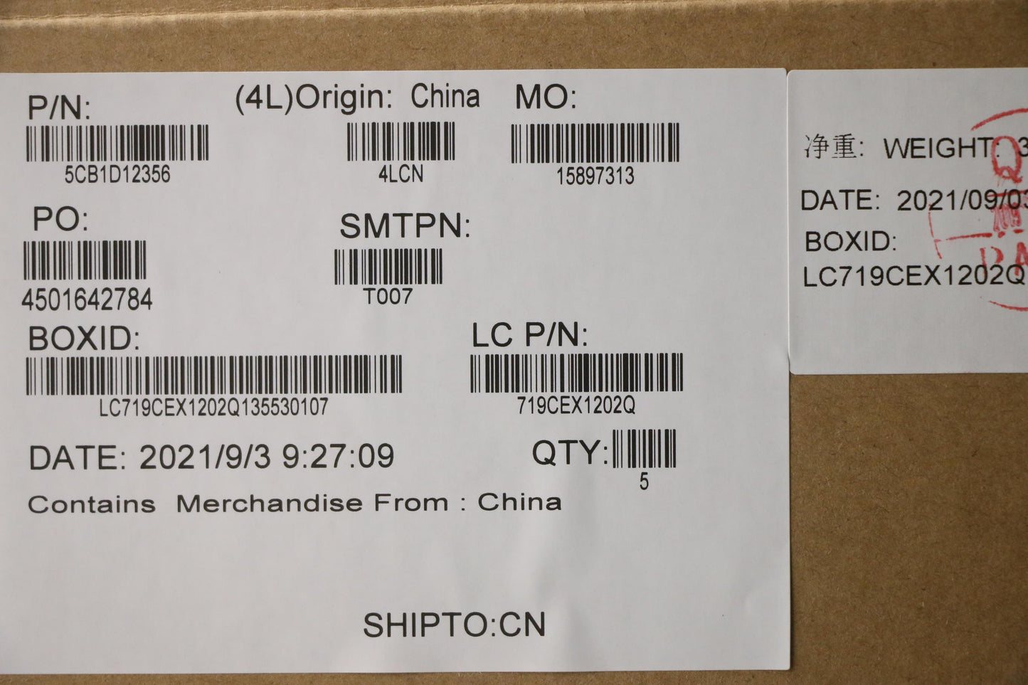 Lenovo Cover Upper Case Asm_Bel L82Jk - 5CB1D12356