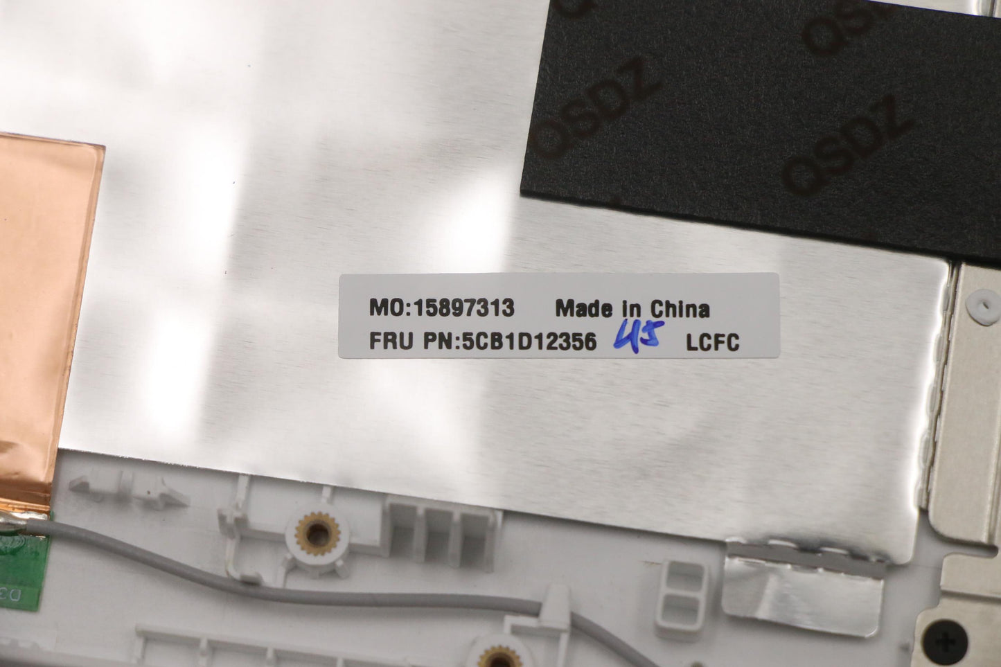 Lenovo Cover Upper Case Asm_Bel L82Jk - 5CB1D12356
