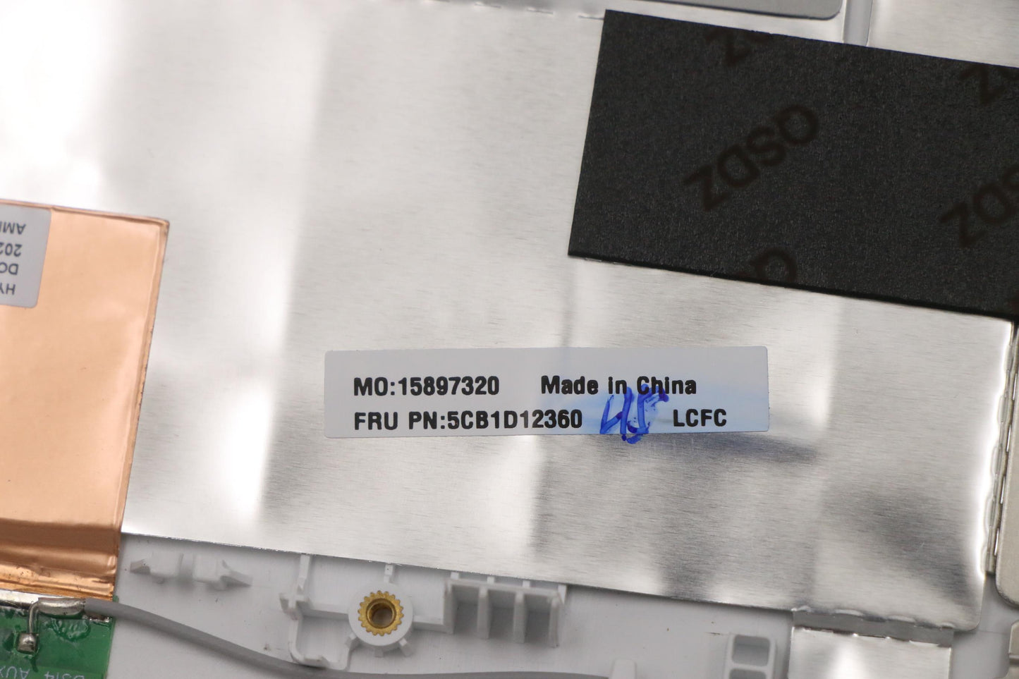 Lenovo Cover Upper Case Asm_Eng L82Jk - 5CB1D12360
