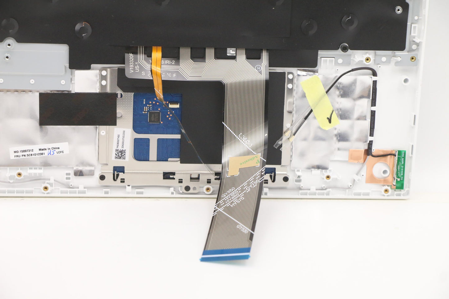 Lenovo Cover Upper Case Asm_Euro Eng - 5CB1D12361