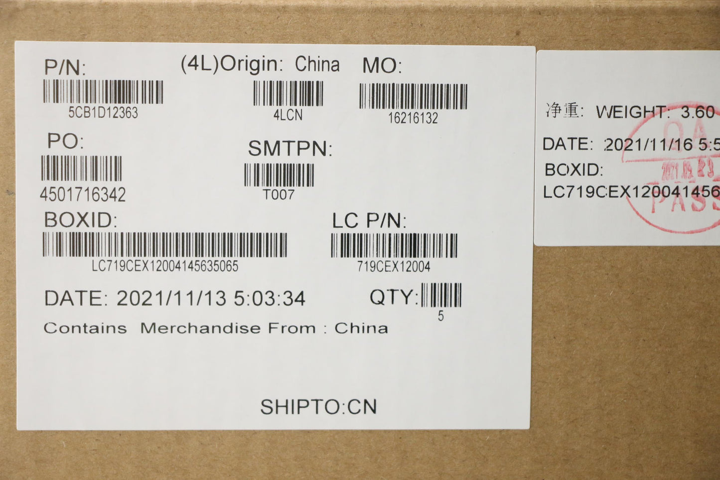 Lenovo Cover Upper Case Asm_Uke L82Jk - 5CB1D12363