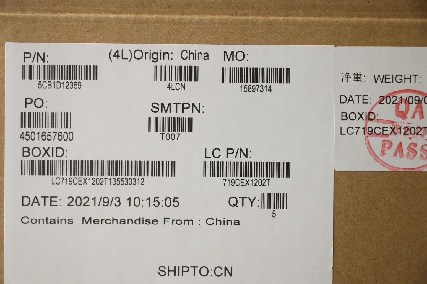 Lenovo Cover Upper Case Asm_Hbw L82Jk - 5CB1D12369