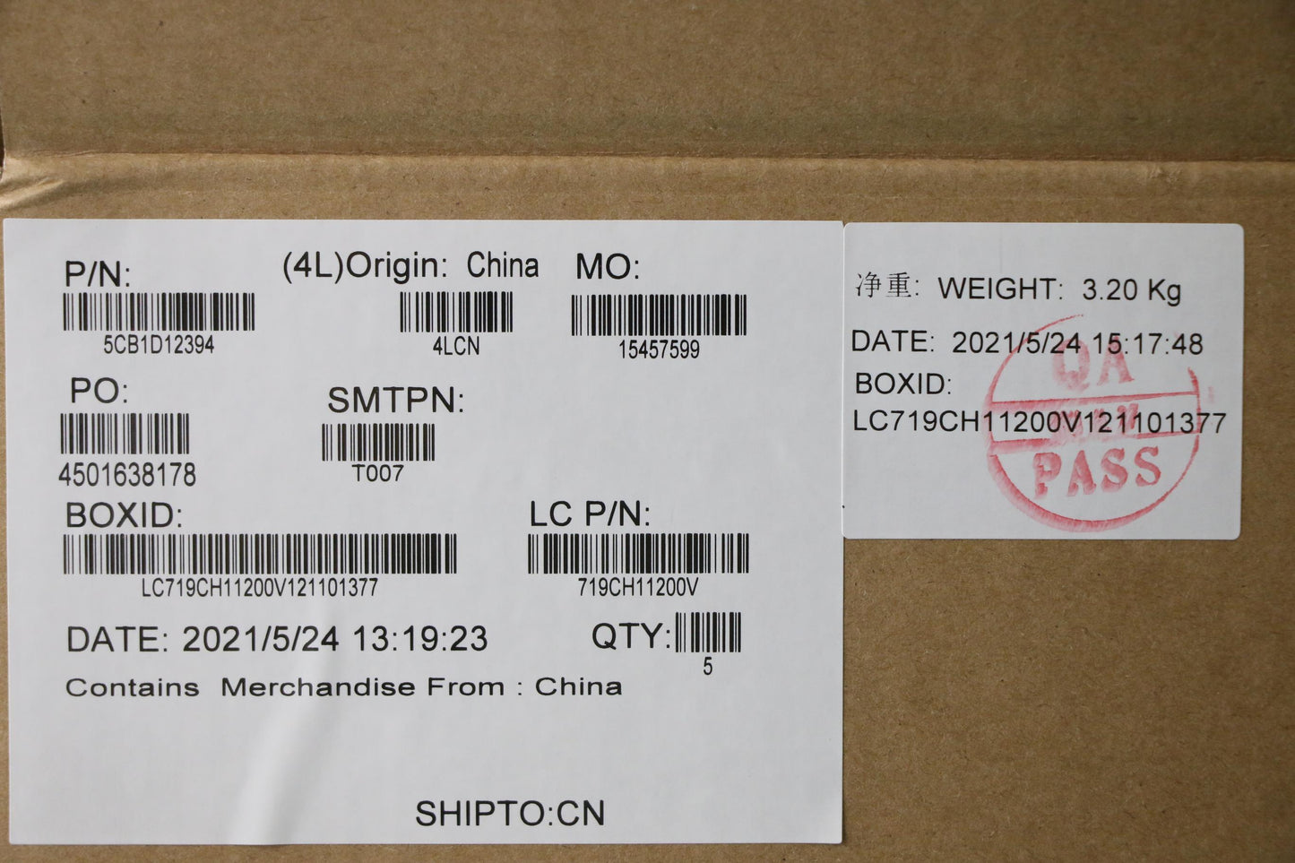 Lenovo Cover Upper Case Asm_Kor L82N7 - 5CB1D12394