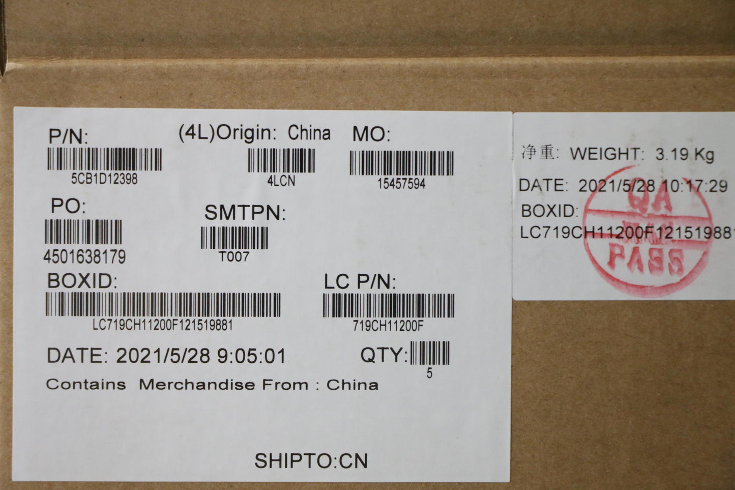 Lenovo Cover Upper Case Asm_Hun L82N7 - 5CB1D12398