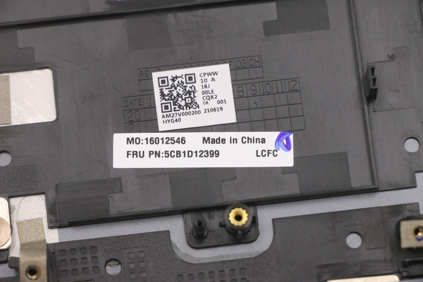 Lenovo Cover Upper Case Asm_Hbw L82N7 - 5CB1D12399