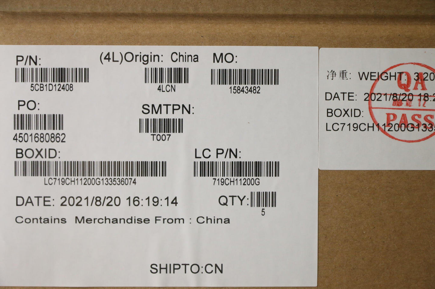 Lenovo Cover Upper Case Asm_Sws L82N7 - 5CB1D12408