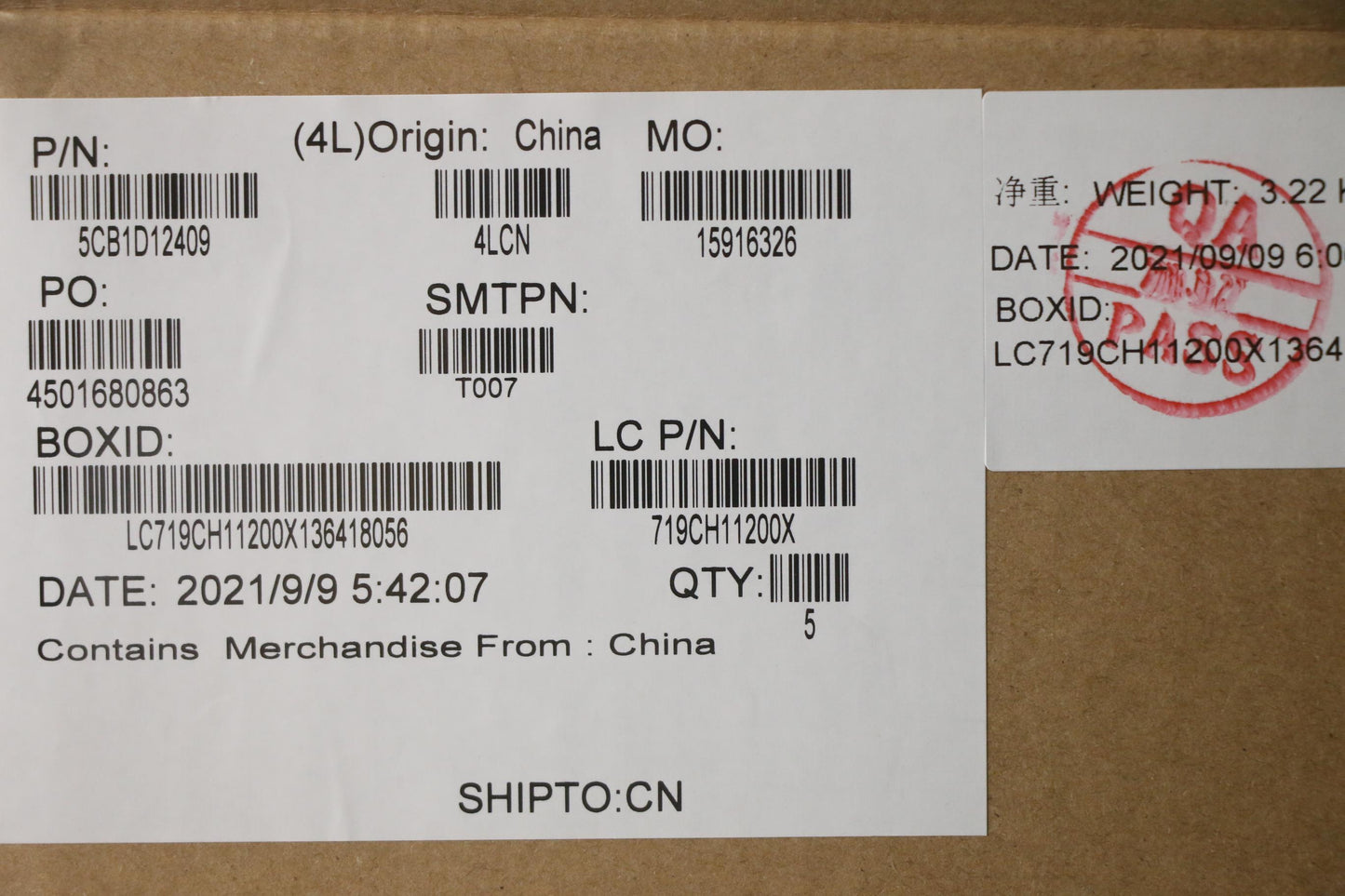 Lenovo Cover Upper Case Asm_Tc L82N7 - 5CB1D12409