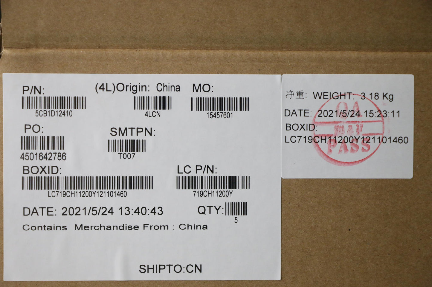 Lenovo Cover Upper Case Asm_Thai L82N - 5CB1D12410