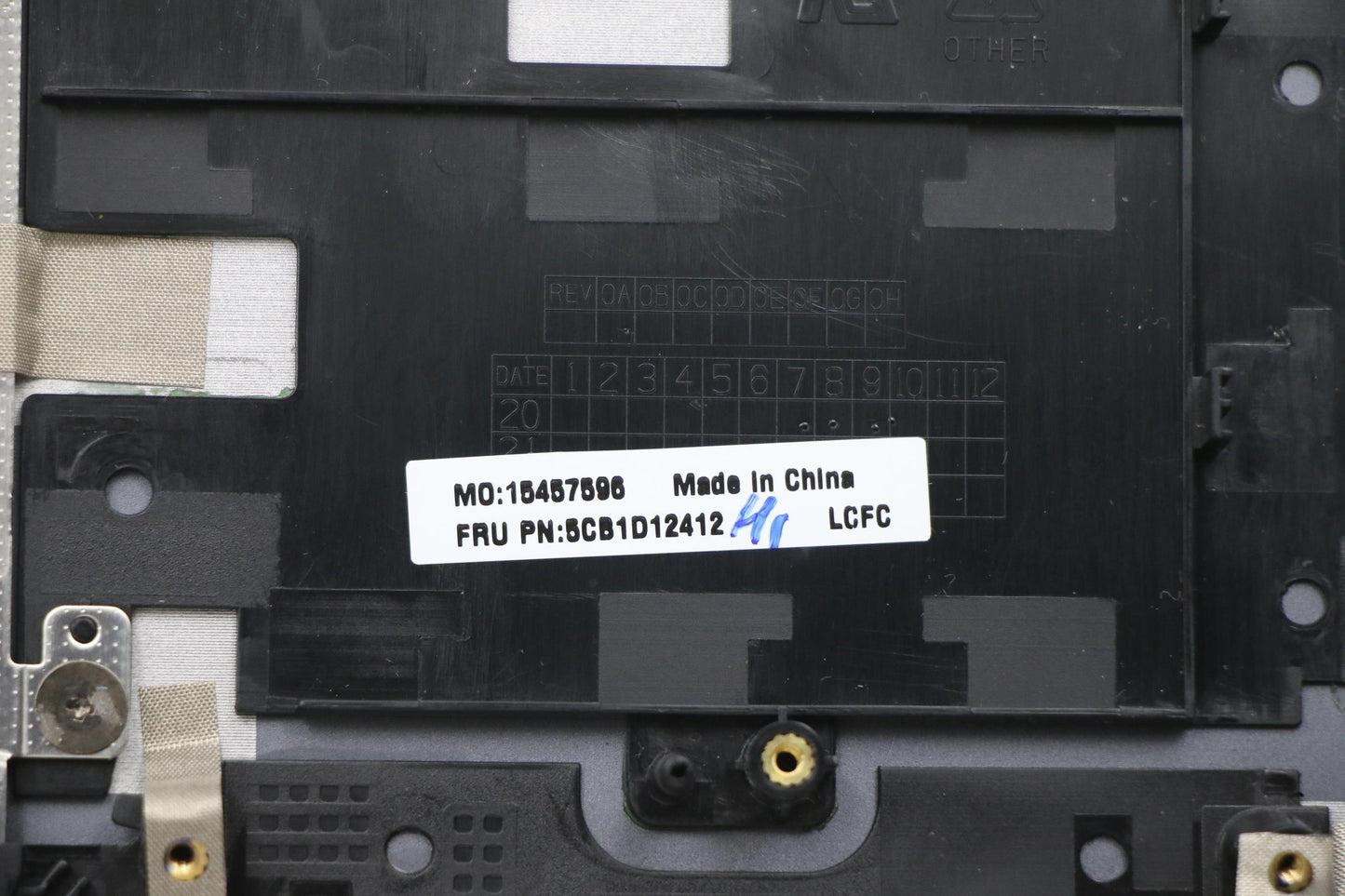 Lenovo Cover Upper Case Asm_Uke L82N7 - 5CB1D12412