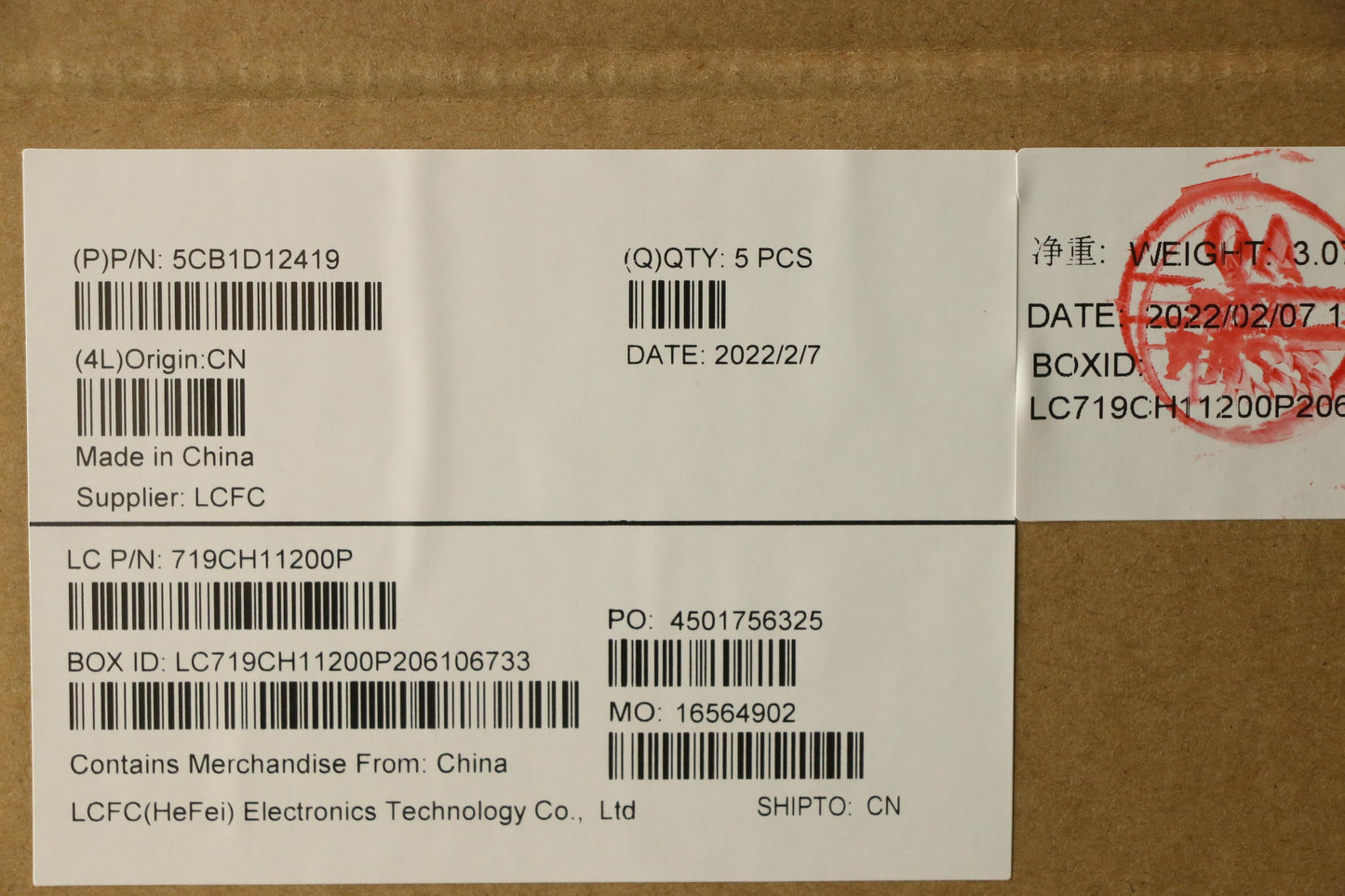 Lenovo Cover Upper Case Asm_Ara L82N7 - 5CB1D12419