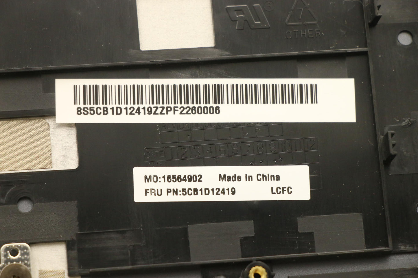 Lenovo Cover Upper Case Asm_Ara L82N7 - 5CB1D12419
