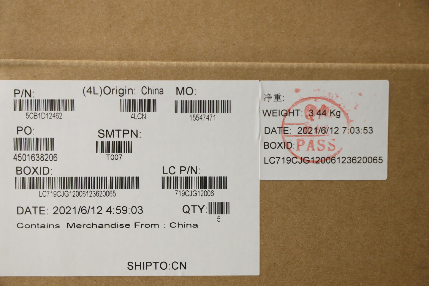 Lenovo Cover Upper Case Asm_Eng L82Nl - 5CB1D12462
