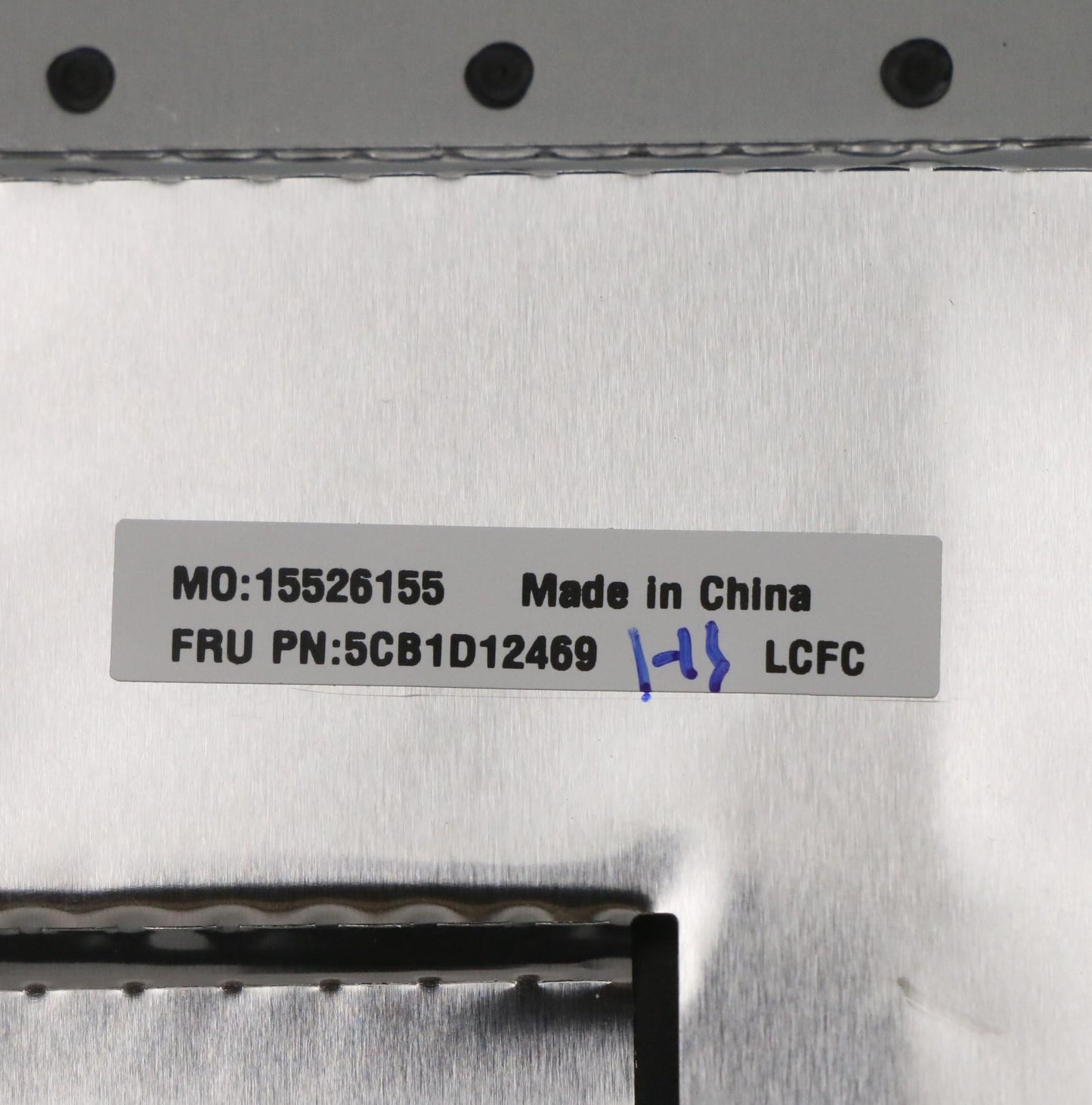 Lenovo Cover Upper Case Asm_Ger L82Nl - 5CB1D12469