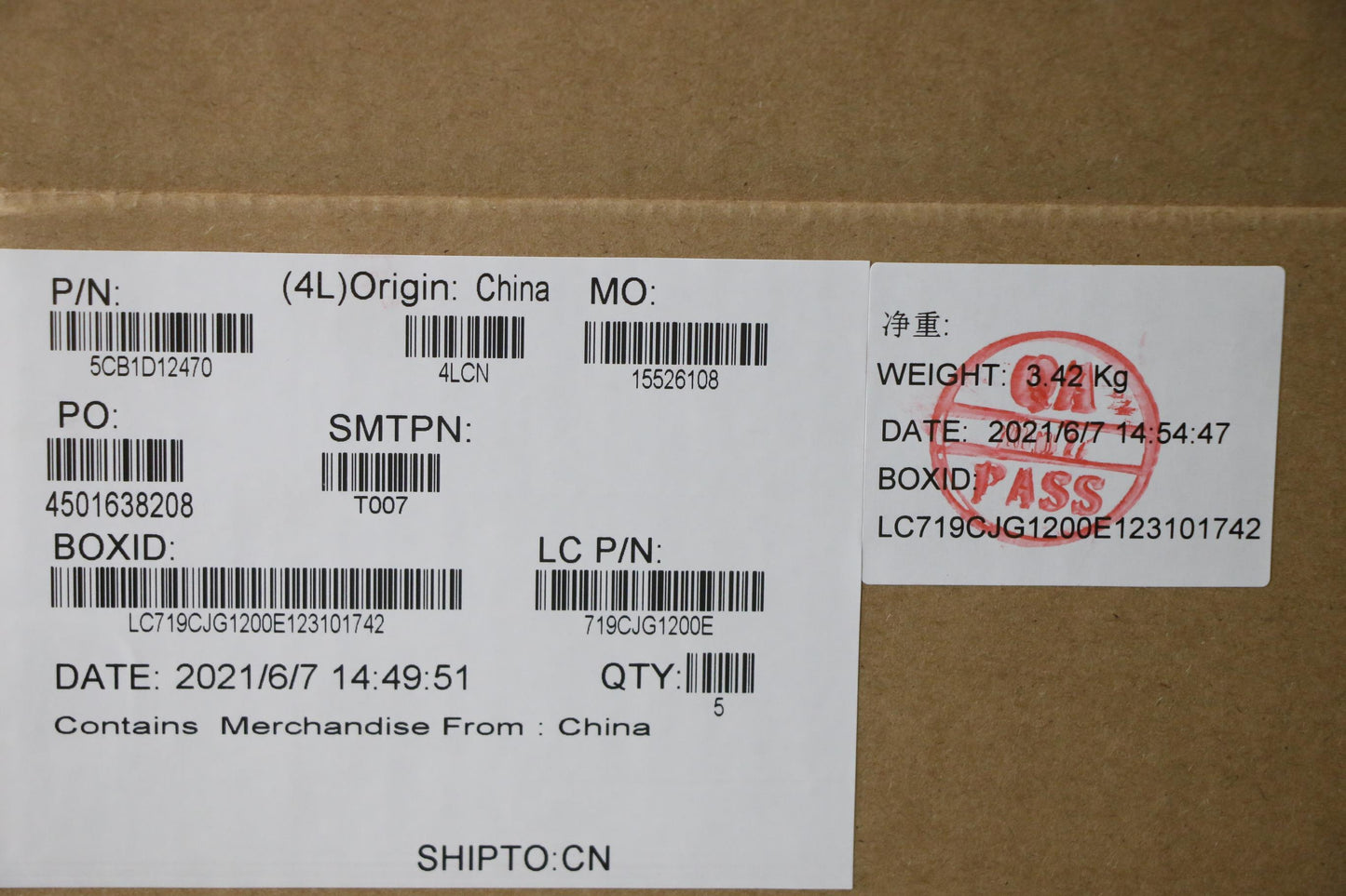 Lenovo Cover Upper Case Asm_Gre L82Nl - 5CB1D12470