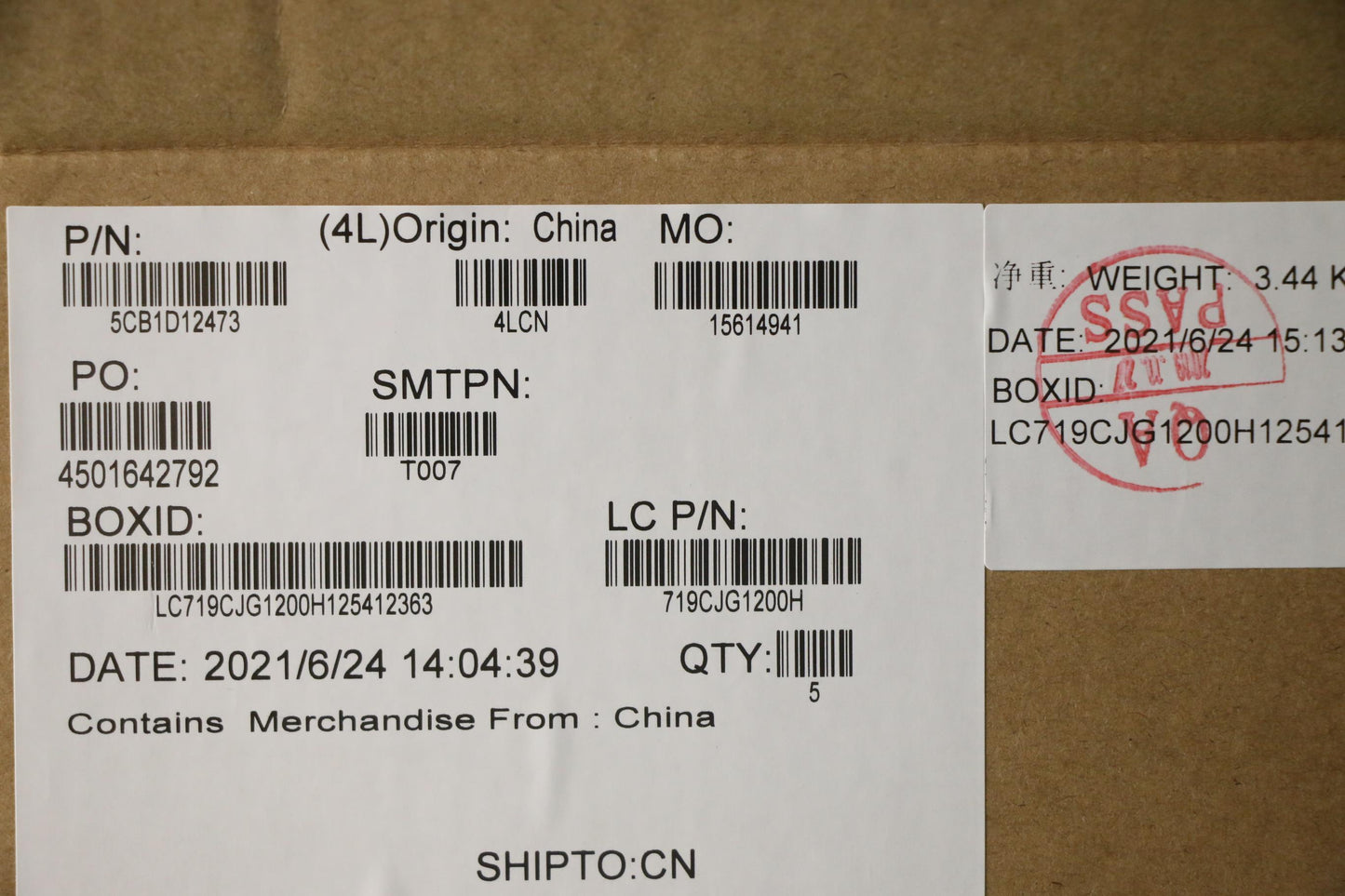 Lenovo Cover Upper Case Asm_Hun L82Nl - 5CB1D12473