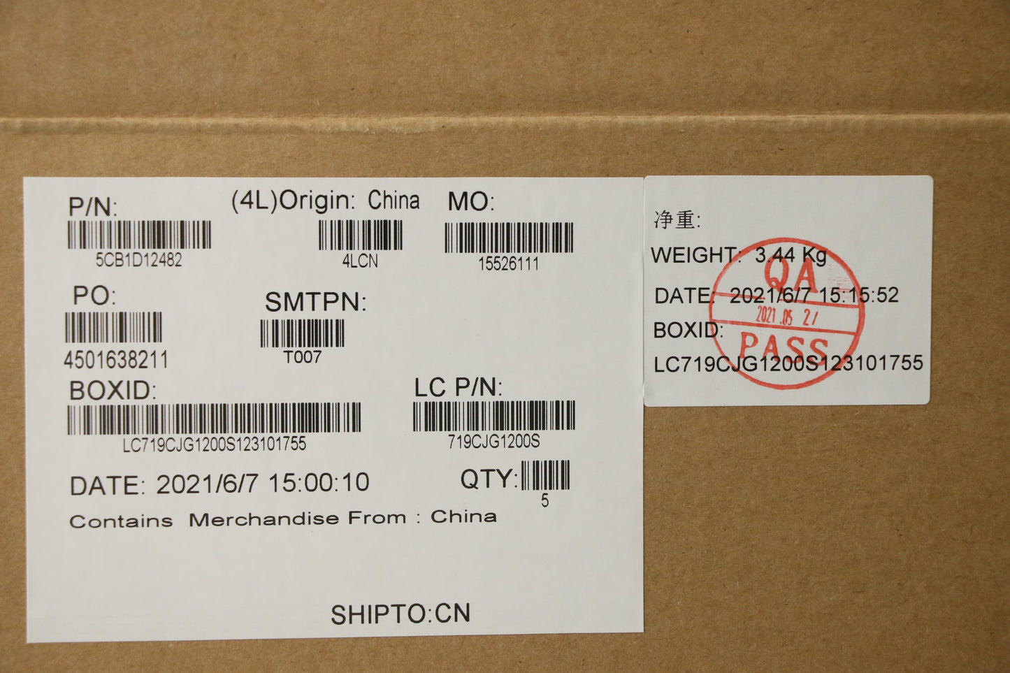 Lenovo Cover Upper Case Asm_Slv L82Nl - 5CB1D12482