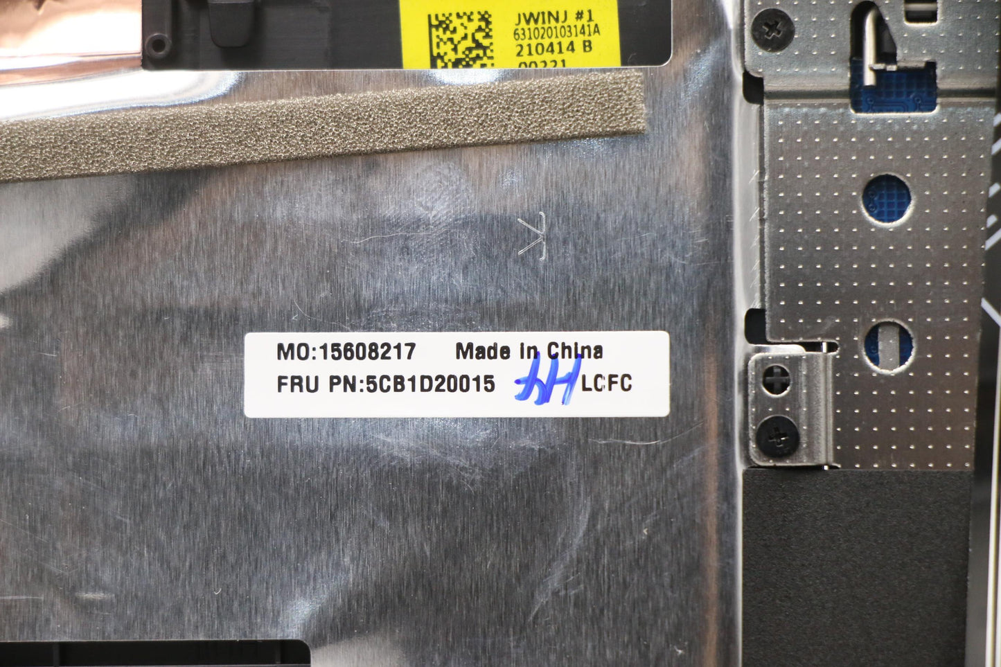 Lenovo Cover Upper Case Asm_Cze/Slkl8 - 5CB1D20015