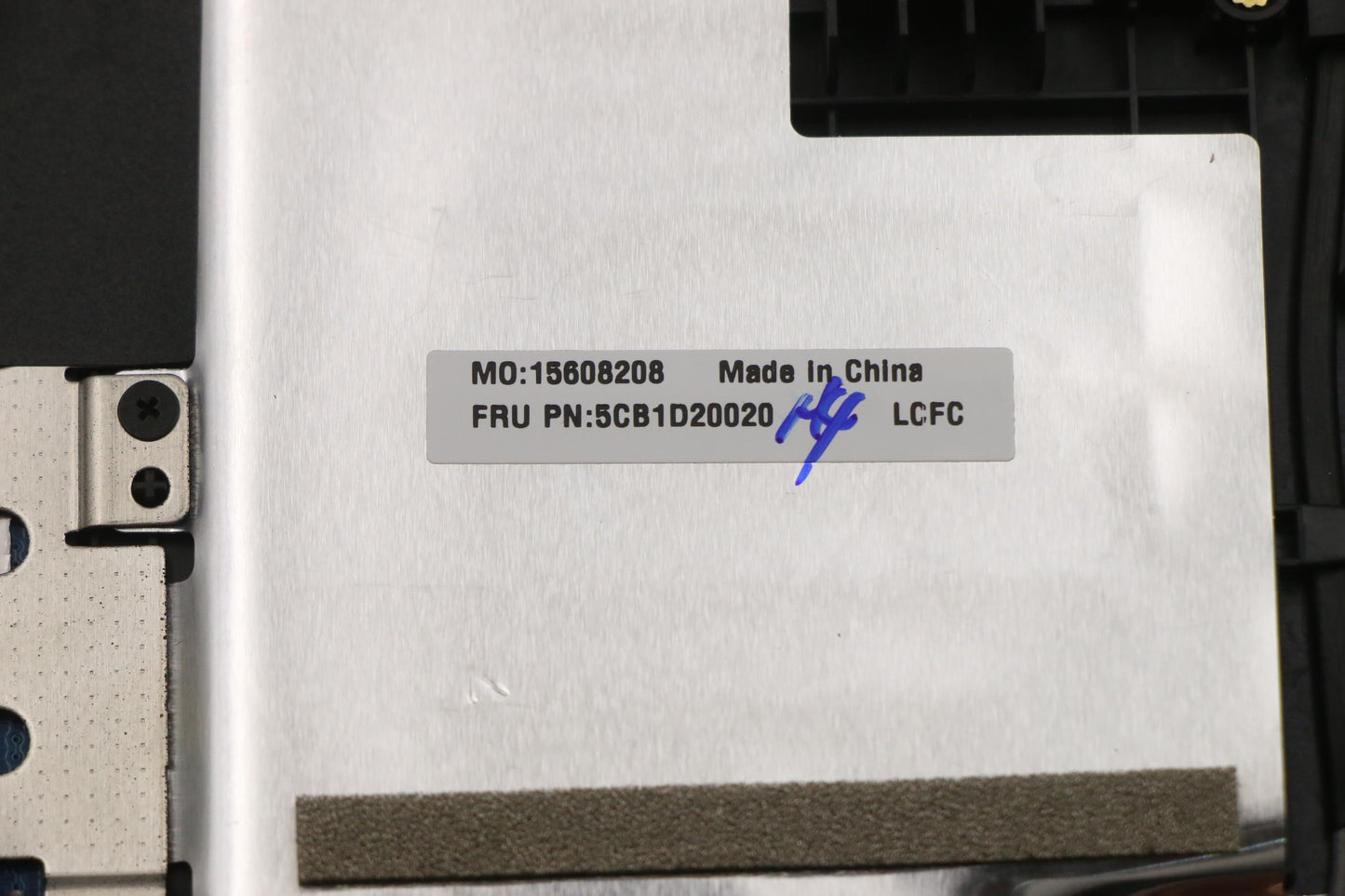 Lenovo Cover Upper Case Asm_Usa Engl8 - 5CB1D20020