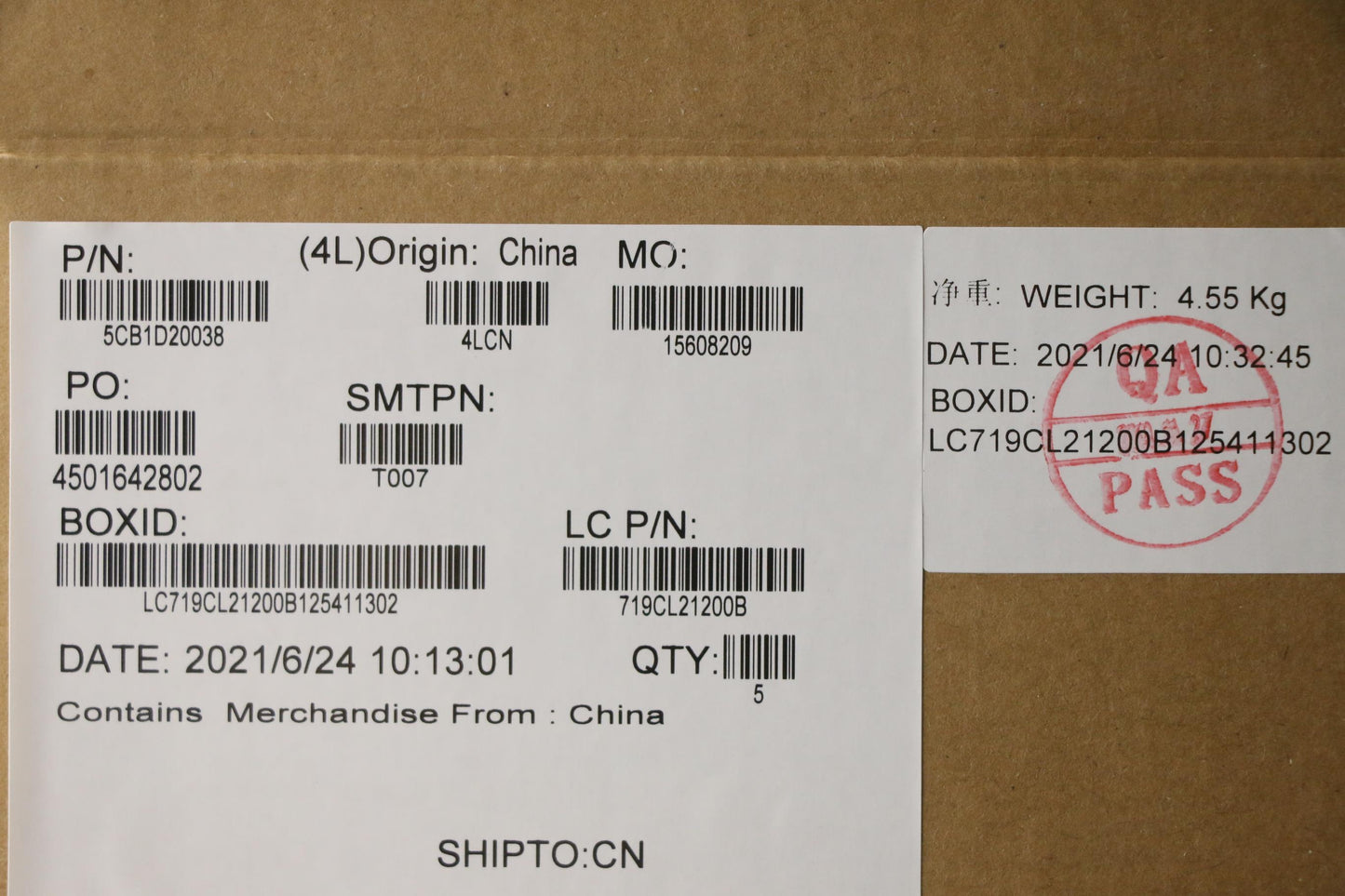Lenovo Cover Upper Case Asm_Sws L82Jm - 5CB1D20038