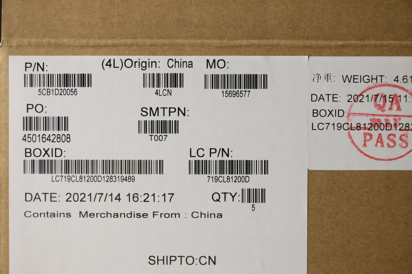 Lenovo Cover Upper Case Asm_Ger L82Jn - 5CB1D20056