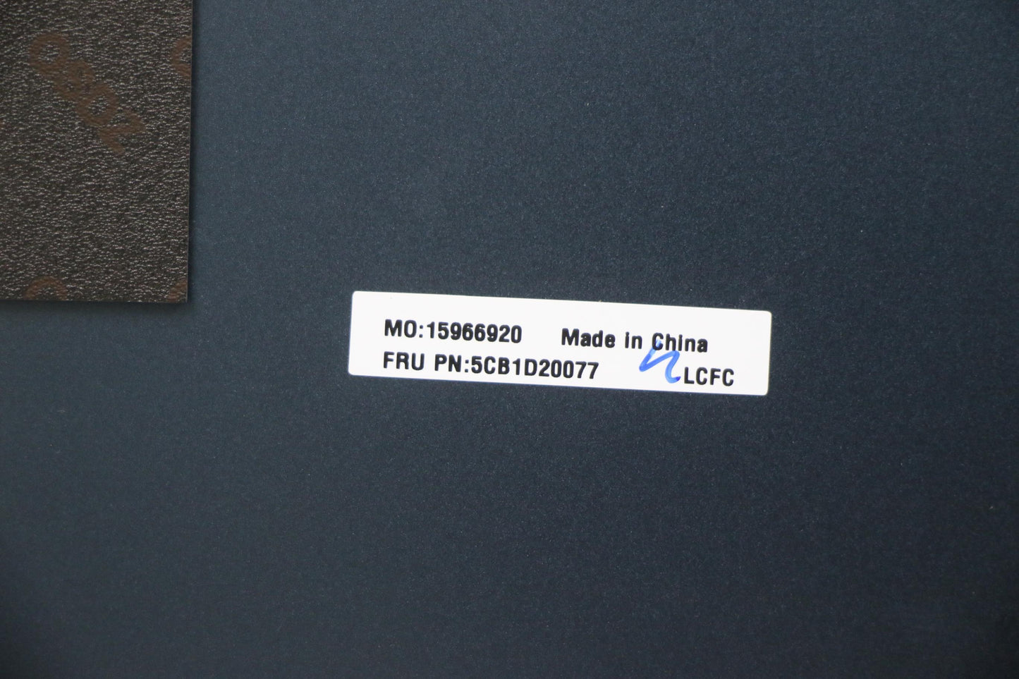 Lenovo Cover Lcd Cover L 82M7 Blue Ol - 5CB1D20077