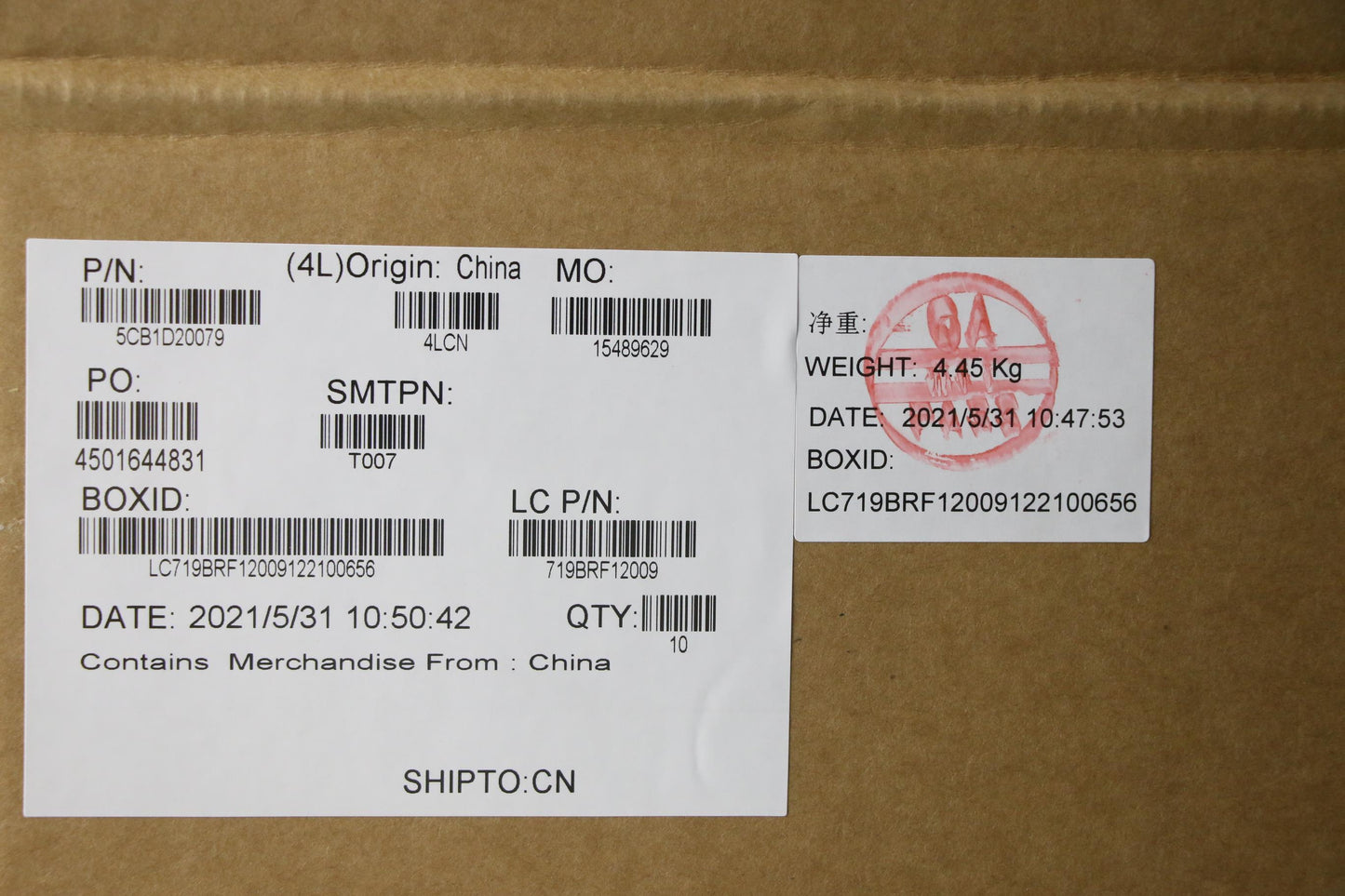 Lenovo - COVER Lower Case L82H8 with Sponge AG U - 5CB1D20079