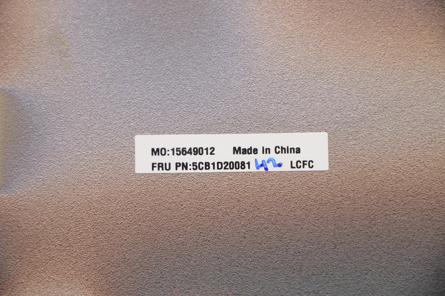 Lenovo Cover Lower Case L82H8 W/Spong - 5CB1D20081