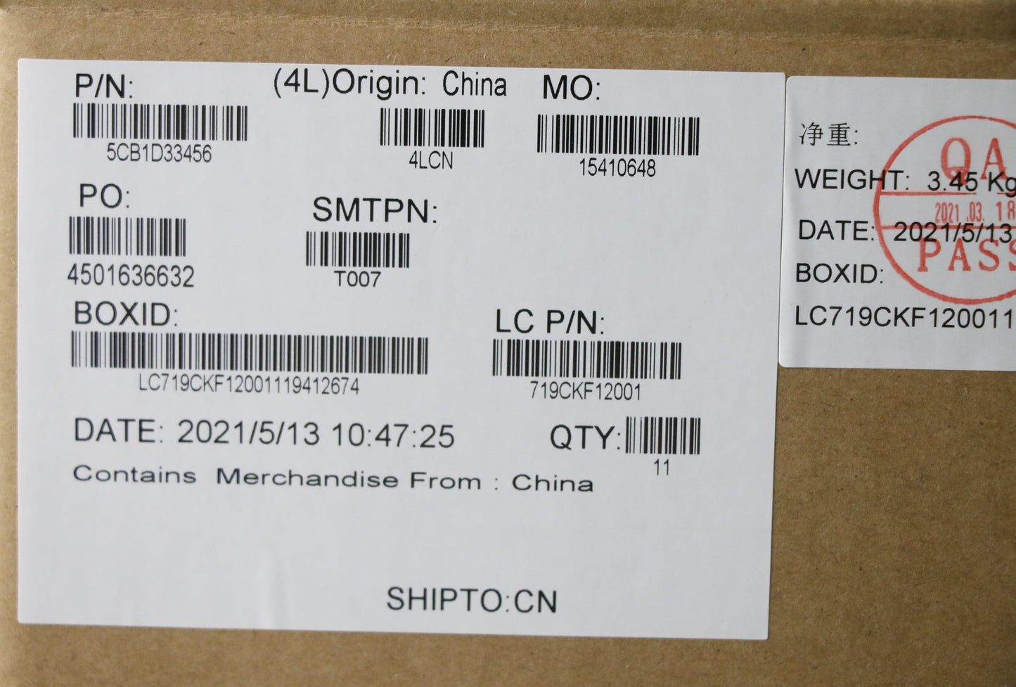 Lenovo Cover Lower Case L 82N7 Sg - 5CB1D33456