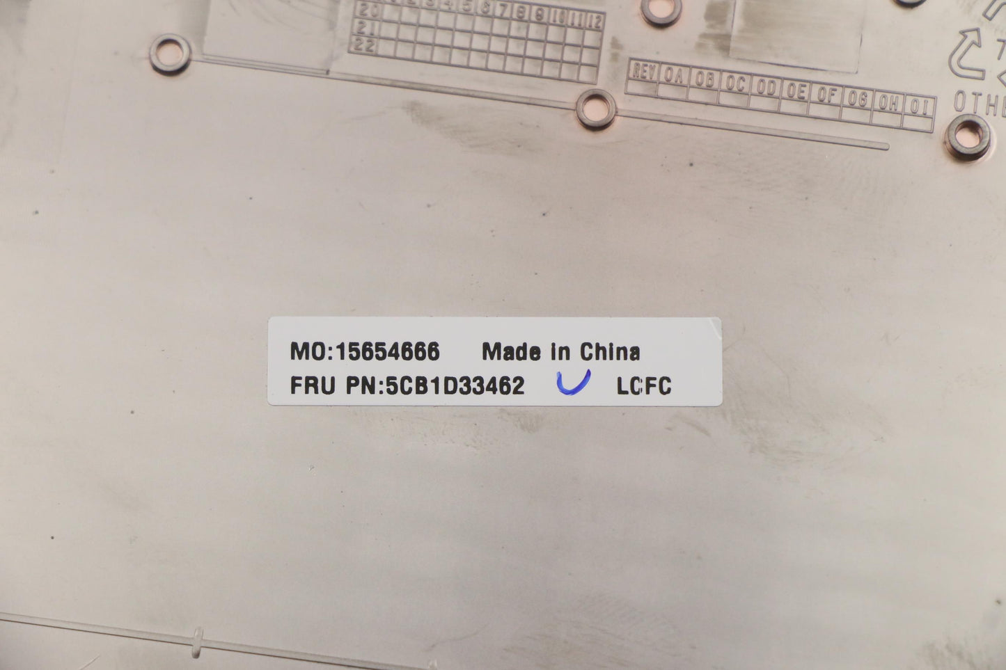 Lenovo Cover Lower Case L 82M8 Sand - 5CB1D33462