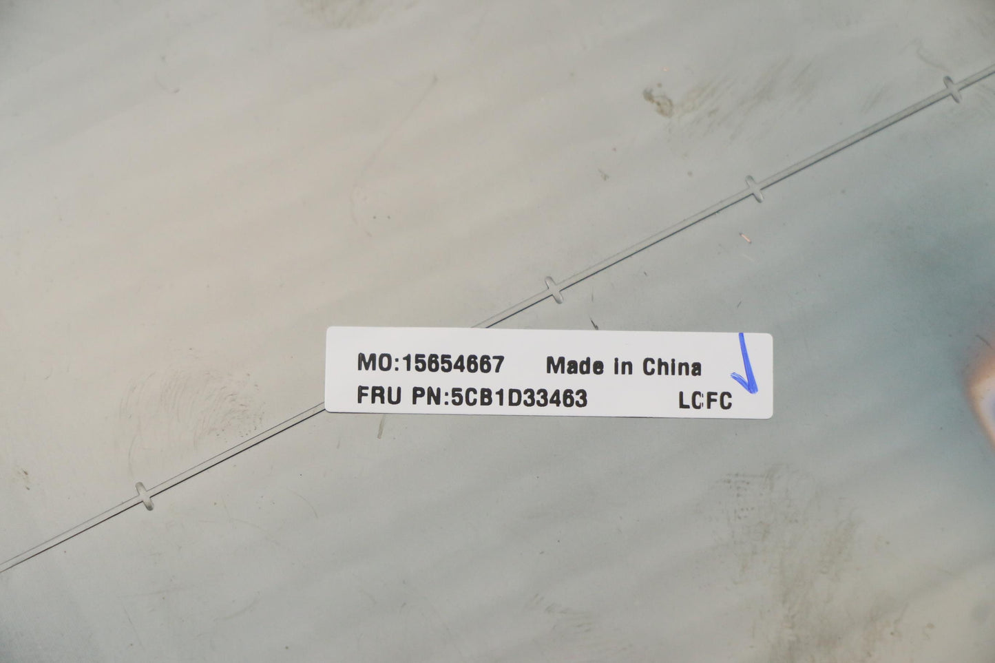 Lenovo Cover Lower Case L 82M8 Grey - 5CB1D33463
