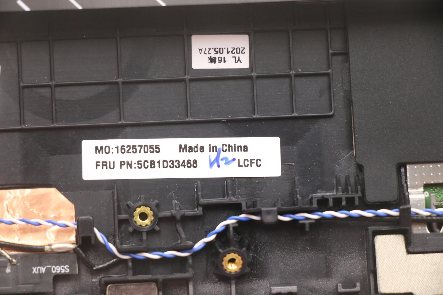 Lenovo Cover Upper Case Assembly Cze/ - 5CB1D33468