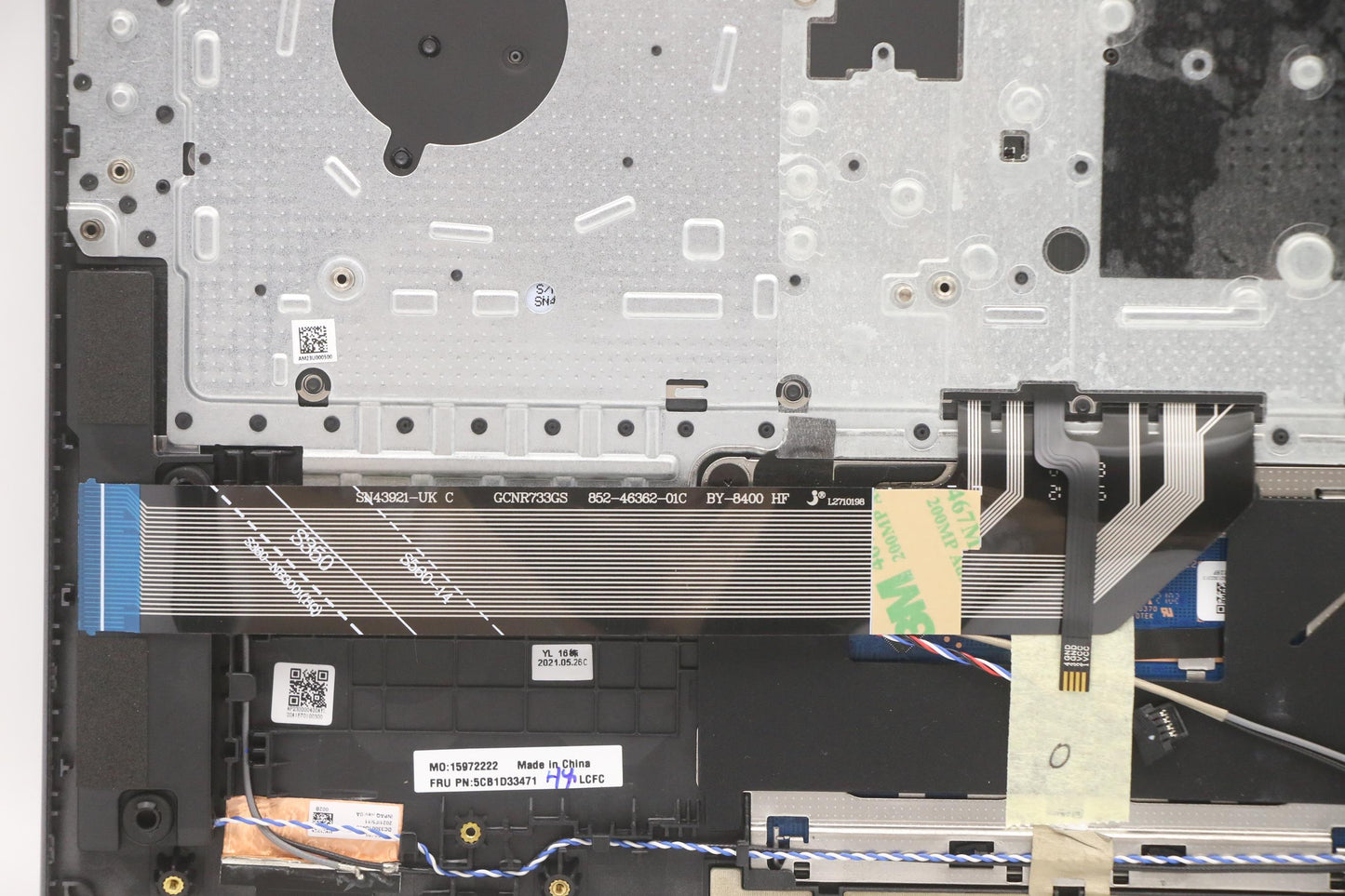 Lenovo Cover Upper Case Assembly Fra - 5CB1D33471